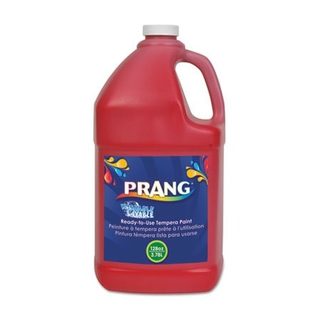 Prang, Washable Paint, Red, 1 Gal